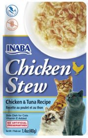 Inaba Chicken Stew Chicken with Tuna Recipe Side Dish for Cats