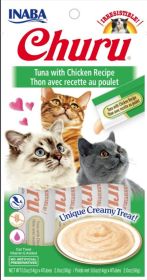 Inaba Churu Tuna with Chicken Recipe Creamy Cat Treat