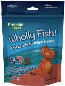 Emerald Pet Wholly Fish! Cat Treats Salmon Recipe