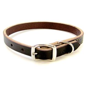 Circle T Latigo Leather Town Collar