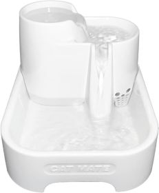 Cat Mate Pet Fountain - White