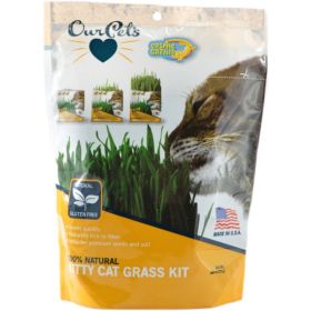 OurPets Cosmic Catnip 100% Natural Kitty Cat Grass Kit - 1 count