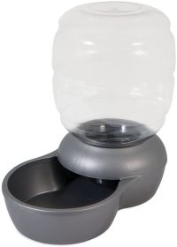 Petmate Replendish Waterer - Pearl Silver Gray