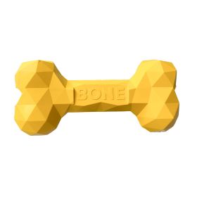 Pet Dog Teeth Grinding Bite Resistant Rubber Bone Toy