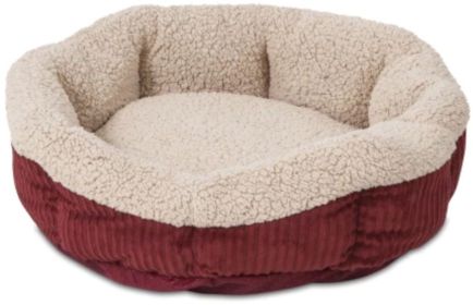 Aspen Pet Self Warming Pet Bed - Spice & Cream