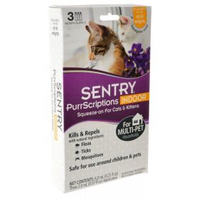 Sentry Purr Scriptions Indoor Squeeze-On for Cats & Kittens