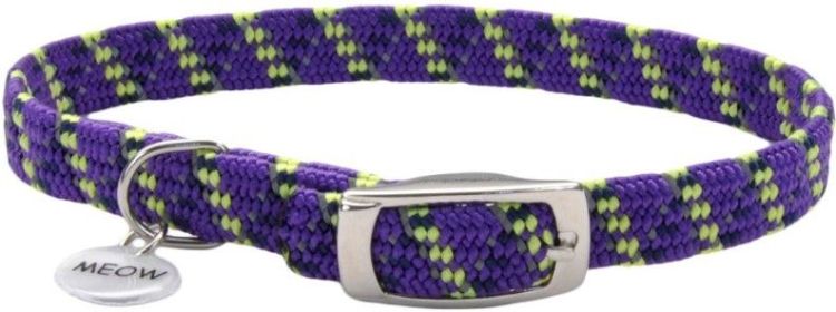 Coastal Pet Elasta cat Reflective Safety Collar with Charm Purple