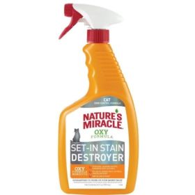 Natures Miracle Just for Cats Orange Oxy Stain and Odor Remover - 24 oz