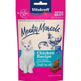 VitaKraft Meaty Morsels Chicken & Salmon Cat Treat - 1.4 oz