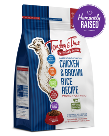 T&t chkn brn rce dry cat ( 6 x 3 lb   )