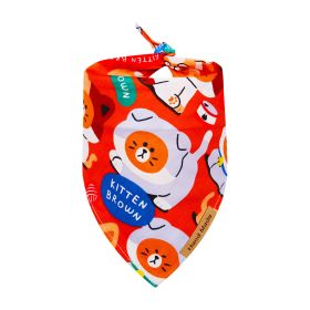 Cute Cartoon Pet Saliva Towel