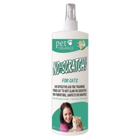 Pet Organics No Scratch Spray for Cats 16 fl. oz