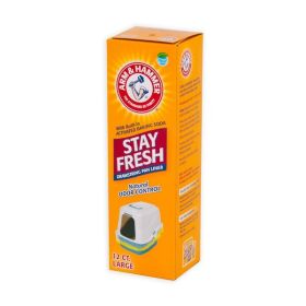 Arm and Hammer Drawstring Liner for Cat Litter Pan Clear 12 Count Large