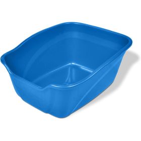 Van Ness Plastics Cat Litter Pan Blue Large