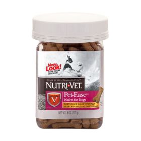 Nutri-Vet Pet Ease for Dogs Chicken Wafers 8 oz