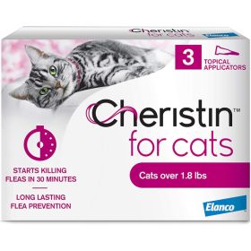 Cheristin Cat Flea (3 Doses) Flea Treatment Elanco-Bayer