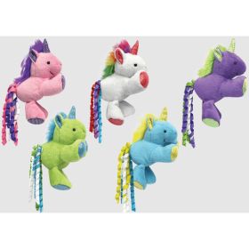 Multipet Unicorn Catnip Cat Toy 3in