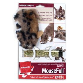 Petlinks Mouse Full Refillable Catnip Toy Assorted