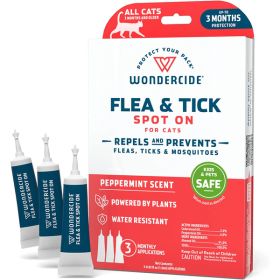 Wondercide Flea and Tick Spot On for Cats-Peppermint