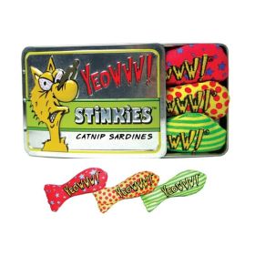 Yeowww! Stinkies Catnip Toy Assorted 3 in 3 Pack Assorted