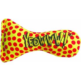 Yeowww! Stinkies Catnip Toy Yellow; Red 3 in 12 Pack Dots