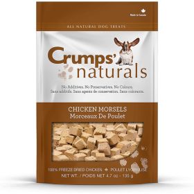 dCrumps Naturals Dog Chicken Morsels 4.7 oz (135g)