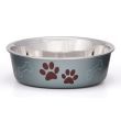 Loving Pets Metallic Dog Bowl