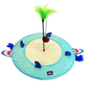 Mad Cat Desert Island Play Mat Cat Toy 1ea-LG