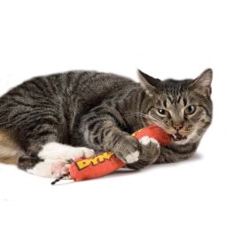 Petstages Green Magic Dynamite Catnip Toy Red One Size