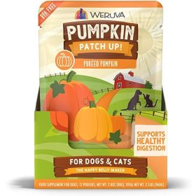 Weruva Dog Pured Pumpkin Supplement 2.8oz. Pouch Case Of 12