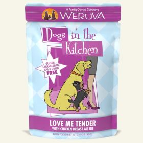 Dogs In The Kitchen Dog Love Me Tender with Chicken Breast Au Jus 2.8oz. Pouch (Case Of 12)